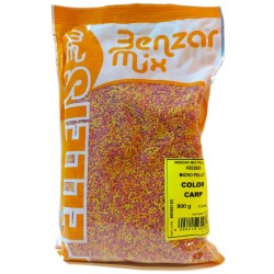 Pelete Benzar Mix - Micro Pelete Feeder Color Carp 3.5mm 800g Pelete Benzar Mix - Micro Pelete Feeder Color Carp 3.5mm 800g